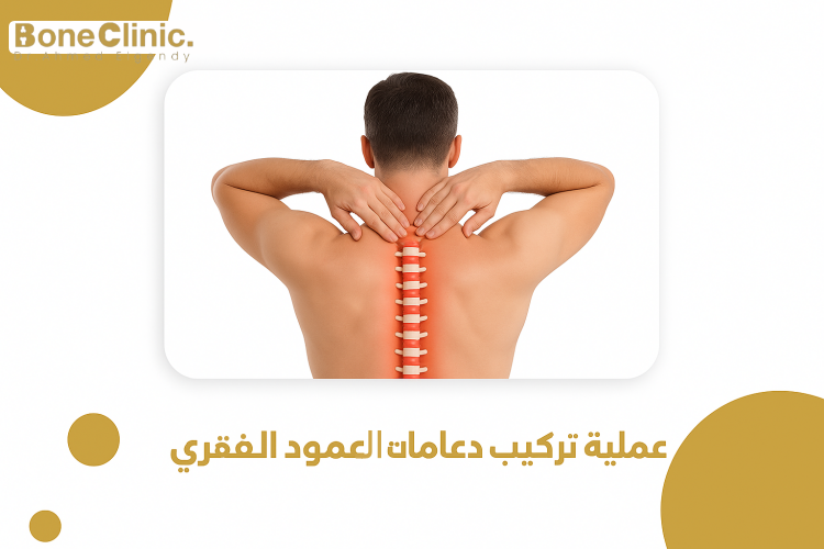 عملية تركيب دعامات العمود الفقري