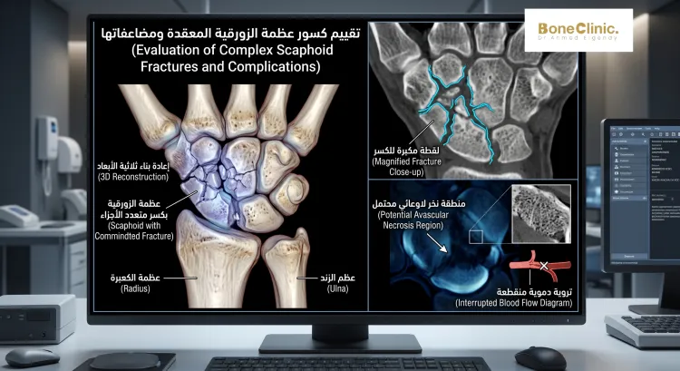 علاج كسر عظمة الزورقية علاج كسر عظمة الزورقية