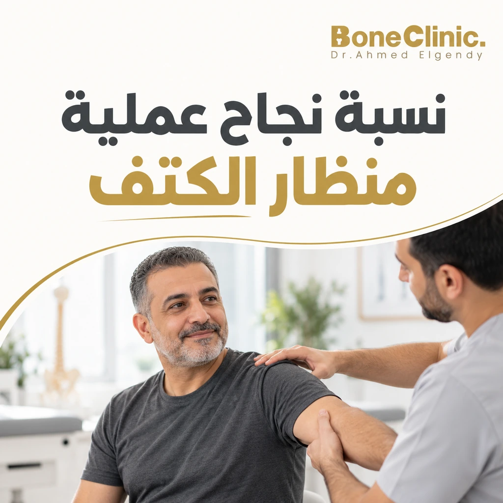 نسبة نجاح عملية منظار الكتف